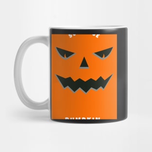 Pumpkin Face Mug